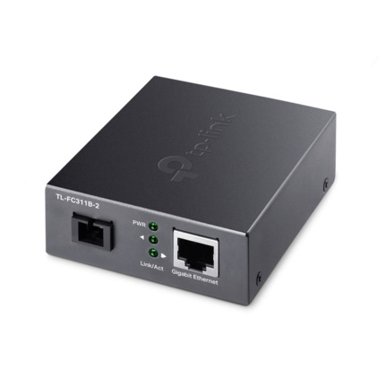 Comprar TP-Link TPLINK-074 FC311B-2 Conversor de medios Gigabit WDM Omada by TP-Link. Convierte señales de fibra óptica a Ethernet y viceversa. 1 puerto RJ45 Gigabit. 1 puerto de fibra SC Gigabit. Extiende la fibra hasta 2 km