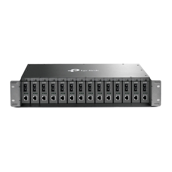 TP-Link TPLINK-083 MC1400 Chasis bastidor Omada by TP-Link. 14 ranuras. Montaje en rack. Fuente de alimentación redundante. Mont