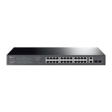 TP-Link TPLINK-103 TL-SG1428PE Switch Easy Smart TP-Link. 26 puertos Ethernet Gigabit (de los cuales 24 admiten PoE+). 2 ranuras