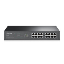 TP-Link TPLINK-105 TL-SG1016PE Switch Easy Smart TP-Link. 16 puertos Ethernet Gigabit (de los cuales 8 admiten PoE+). Entrega Po