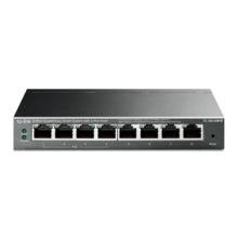 TP-Link TPLINK-106 TL-SG108PE Switch Easy Smart TP-Link. 8 puertos Ethernet Gigabit (de los cuales 4 admiten PoE+). Entrega PoE