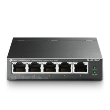 TP-Link TPLINK-111 TL-SG1005P Switch de escritorio TP-Link. 5 puertos Ethernet Gigabit (de los cuales 4 admiten PoE+). Entrega P