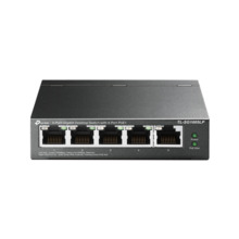 TP-Link TPLINK-112 TL-SG1005LP Switch de escritorio TP-Link. 5 puertos Ethernet Gigabit (de los cuales 4 admiten PoE+). Entrega