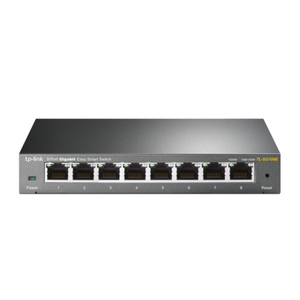 Comprar TP-Link TPLINK-115 TL-SG108E Switch Easy Smart TP-Link. 8 puertos Ethernet Gigabit autonegociados. Capacidad de conmutación de 16 Gbps. QoS basado en puertos y IGMP Snooping. Funciones de gestión básicas mediante GUI basada en web. Instalación en