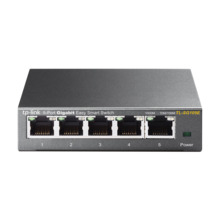 TP-Link TPLINK-116 TL-SG105E Switch de escritorio TP-Link. 5 puertos Ethernet Gigabit autonegociados. Capacidad de conmutación d