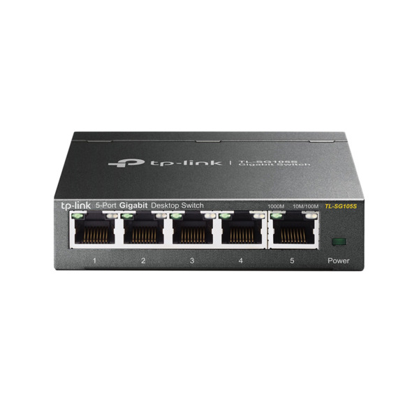 TP-Link TPLINK-124 TL-SG105S Switch TP-Link de escritorio. 5 puertos Ethernet Gigabit. Puertos autonegociados / Auto MDI/MDIX. C