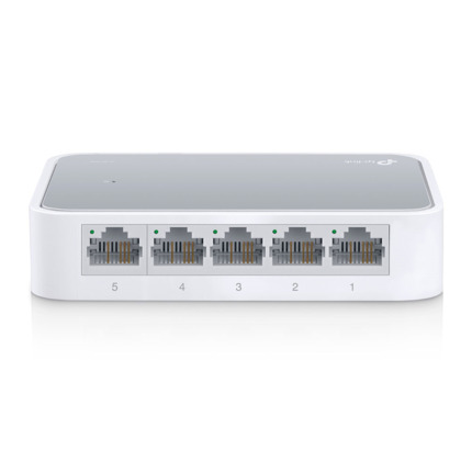 Comprar TP-Link TPLINK-128 TL-SF1005D Switch TP-Link de sobremesa. 5 puertos Fast Ethernet. Puertos autonegociados / Auto MDI/MDIX. Capacidad de conmutación de 1 Gbps. Admite control de flujo 802.3x con soporte Back-Pressure. Soporte Auto-Uplink en todos
