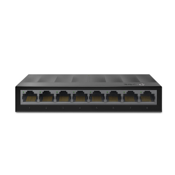 TP-Link TPLINK-131 LS1008G Switch TP-Link de sobremesa. 8 puertos Ethernet Gigabit. Puertos autonegociados / Auto MDI/MDIX. Capa