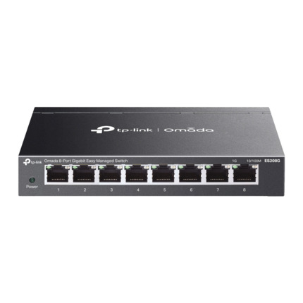 Comprar TP-Link TPLINK-140 ES208G Switch Omada by TP-Link. 8 puertos Ethernet Gigabit. Puertos autonegociados / Auto MDI/MDIX. Capacidad de conmutación de 16 Gbps. Funciones L2 básicas. Gestión centralizada en la nube Omada SDN. Instalación en pared o so