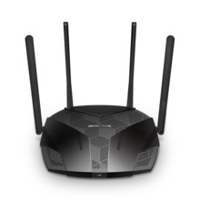 TP-Link TPLINK-180 MR80X Router Mercusys AX3000 Wi-Fi 6. Velocidad combinada de hasta 3 Gbps. Dual band 2,4/5 GHz. 1 puerto WAN