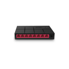 TP-Link TPLINK-198 MS108G Switch Mercusys MS108G. 8 puertos 10/100/1000 Mbps. Auto MDI/MDIX. Plug & Play. Diseño sin ventilador.