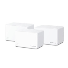 TP-Link TPLINK-207 Halo H80X(3-pack) Sistema Mesh Mercusys Halo H80X con WiFi 6. Velocidad combinada hasta 3000 Mbps. Dual band