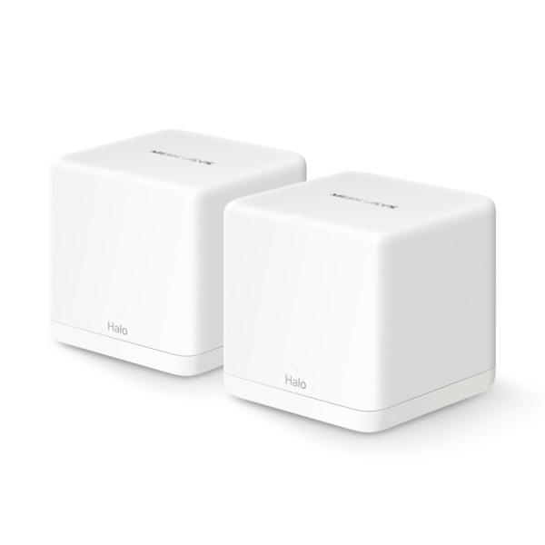 TP-Link TPLINK-208 Halo H60X(2-pack) Sistema Mesh Mercusys Halo H60X con Wi-Fi 6. Velocidad combinada hasta 1500 Mbps. Dual band