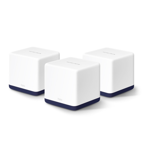 TP-Link TPLINK-210 Halo H50G(3-pack) Sistema Mesh Mercusys Halo H50G AC1900. Hasta 1900 Mbps combinados. Cobertura hasta 550?m².