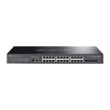 TP-Link TPLINK-223 SG5428X Switch gestionable L3 TP-Link Lite. 24 puertos RJ45 Gigabit y 4 ranuras SFP+ 10G. Apilamiento físico