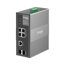 TP-Link TPLINK-234 IES206GPP Switch industrial Gigabit PoE TP-Link Omada. 6 puertos totales con 4 RJ45 PoE, incluyendo 1 PoE++ y