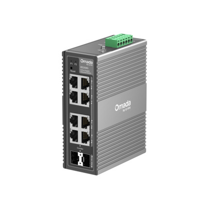 Comprar TP-Link TPLINK-235 IES208G Switch industrial Gigabit gestionable TP-Link Omada. 8 puertos Gigabit con 6 RJ45 y 2 combo RJ45/SFP. Gestión Easy Managed con VLAN, QoS y STP/RSTP. Diseño industrial IP40 con alimentación redundante y montaje en carril