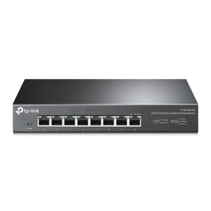 Comprar TP-Link TPLINK-266 TL-SG108-M2 Switch no gestionable TP-Link LiteWave. 8 puertos 2,5G automáticos. Hasta 40 Gbps de capacidad de conmutación. QoS 802.1p/DSCP e IGMP Snooping. Prevención de bucles. Funcionamiento fanless silencioso. Instalación en