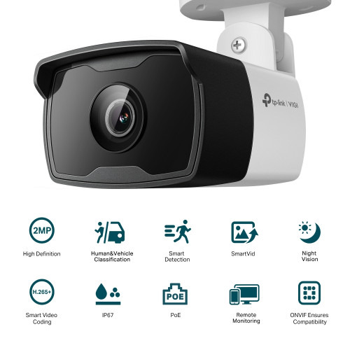 TP-Link VIGI C320I Bombilla Cámara de seguridad IP Exterior 1920 x 1080 Pixeles Techo/Pared/Poste (3)