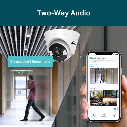TP-Link VIGI C450 Almohadilla Cámara de seguridad IP Interior 2880 x 1620 Pixeles Techo (9)