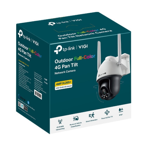 TP-Link VIGI C540-4G Torreta Cámara de seguridad IP Interior y exterior 2560 x 1440 Pixeles Techo/pared (2)