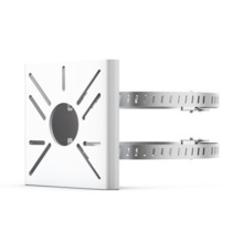 TP-LINK VIGI Network Camera Pole Mounting Bracket SPEC：SGCC Galvanized Steel + 304 Stainless Steel, 392g, ∅105 × 100 × 39 mm (4.