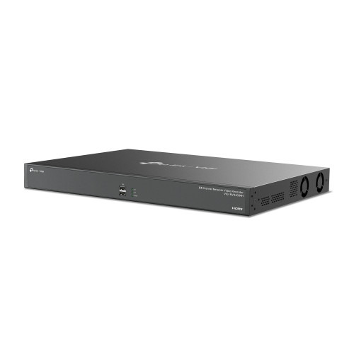 TP-Link VIGI NVR4064H Grabadore de vídeo en red (NVR) Negro (3)