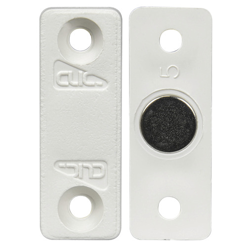 TSEC CLR-AL-W Adaptador TSEC - Imán de neodimio - Instalación en aluminio - Compatible con CLR-TW-T-W y CLR-TW-4C-W - Reducido t (1)