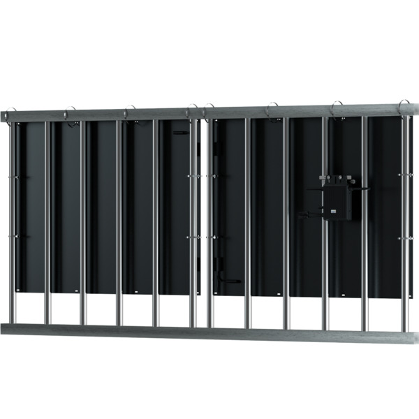 TSUN TSOL-ESK400-AIRV TSUN Kit Solar Air Vertical - 2 paneles ligeros 200W - Microinversor 400W - Para instalación en balcón - C (1)