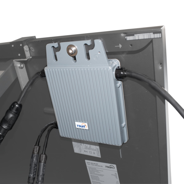 TSUN TSOL-ESK400-PS TSUN Kit Solar Pop Up - Panel Full Black 400W - Microinversor M400 400W - Soporte para instalación en suelo (7)