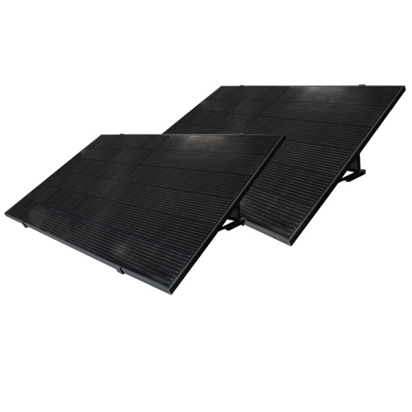 TSUN TSOL-ESK800-PB TSUN Kit Solar Pop Up - 2 paneles Full Black 420W - Microinversor 800W - Soporte para instalación en suelo -