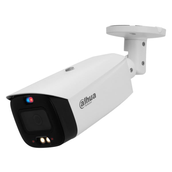 Tubular IP TiOC 3.0 H265 8M WDR Iluminación Dual LED30m/IR30m 2.8mm IP67 PoE MIC AUDIO E/S AI