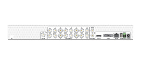 TVT TD-2116NE-HP Grabador DVR 5en1 16CH 8MP + 8IP 8MP E/S Audio 2HDD TVT (1)