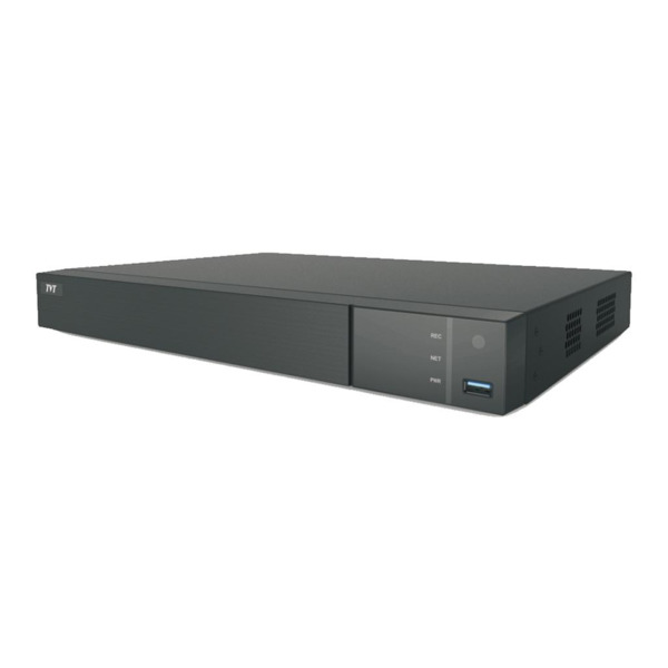 TVT TD-2704NS-HP-H Grabador DVR 5en1 4CH 8MP + 2IP Audio 4/1 Alarma 4/1 1HDD VCA TVT