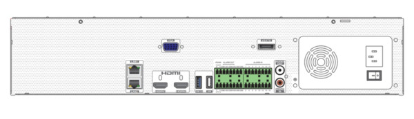 TVT TD-3332H8-B2 Grabador NVR IP 32CH 12MP 8xHDD E/S Audio Alarma 160Mbps Face Detection Matrículas TVT (1)
