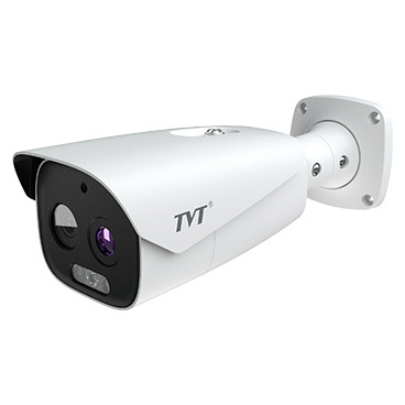 TVT TD-5433E1-VT(12/PE) Cámara Bullet térmica IP 5MP 12.3mm 8mm Audio Altavoz Alarma MicroSD WDR120 IR70 TVT