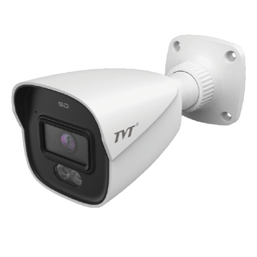 TVT TD-9441S4-C(D/PE/AW2) Cámara Bullet IP 4MP Iluminación dual 30m IP67 Audio MIC