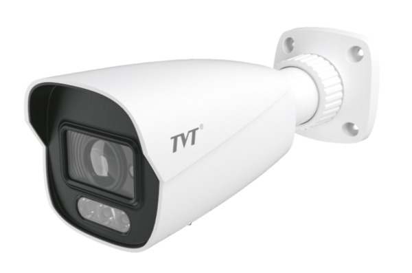 TVT TD-9442C2(PE/WR3) Cámara Bullet IP 4MP 2.8mm luz blanca 40m IP67 audio MIC Light Explorer Full Explorer TVT