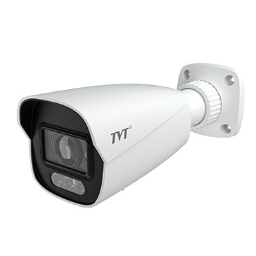 TVT TD-9442C4(AZ/PE/WR2) Cámara Bullet IP 4MP 2.8~12 mm Full Color 24/7 Light Explorer Luz blanca MIC IP67