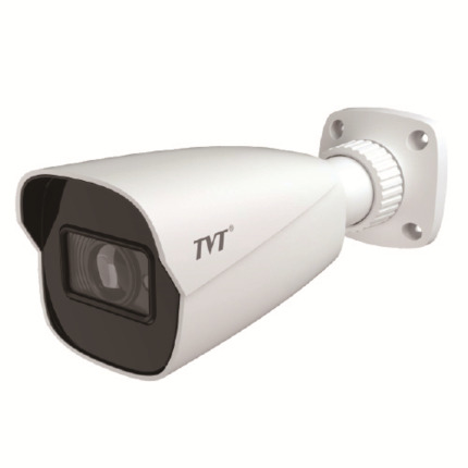 Comprar TVT TD-9442E3B-A(D/PE/AR3) Cámara Bullet IP 4MP 2.8mm IR50 IP67 VCA Facial Audio Alarma