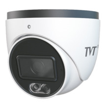TVT TD-9544C2(PE/WR2) Cámara Turret IP 4MP 2.8mm Full Color  Luz Blanca 30 IP67 Audio MIC TVT