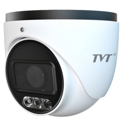 Comprar TVT TD-9545C4(AZ/PE/WR2) Cámara Turret IP 4MP 2.8~12 mm Full Color 24/7 Light Explorer Dual IR Luz blanca MIC IP67