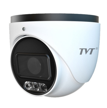 Comprar TVT TD-9564S4L-C(D/PE/AW1) Cámara IP Turret 6MP 2.8mm IP67 Iluminación dual Luz Blanca IR 20m Micrófono