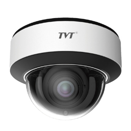 Comprar TVT TD-9583E3B(D/AZ/PE/AR3) Cámara Domo 8MP IP Varifocal Motorizada 2.8-12mm AI Análisis inteligente IP67 IK10 E/S audio y Alarma IR50