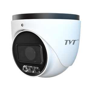 TVT TD-9585C4-A(PE/WR2) Cámara Turret IP 8MP 2,8mm Luz Blanca 30m IP67 Audio MIC Light Explorer