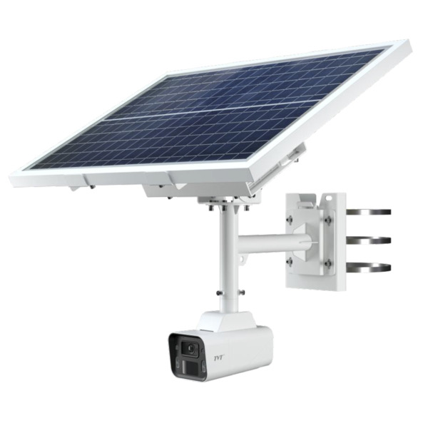 TVT TD-9846SP1(BA/G4/WR2) Cámara IP  KIT Solar 4MP Micro SIM 4G Full Color 24/7 panel solar y batería IP67 Análisis inteligente
