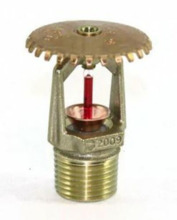 TYCO QRVS-TYF-K80-S79 Rociador vertical de resp. rápida. K=80. T=79 °C. Bronce