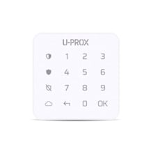 U-PROX UPROX-013 U-Prox KEYPAD G1 WHITE Teclado U-Prox con botones táctiles. Botones retroiluminados. Teclado ergonómico de redu