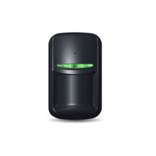 U-PROX UPROX-022 U-Prox PIR COMBI VB BLACK Detector PIR de cortina y de rotura de cristal U-Prox. Rango de detección PIR de 10 m