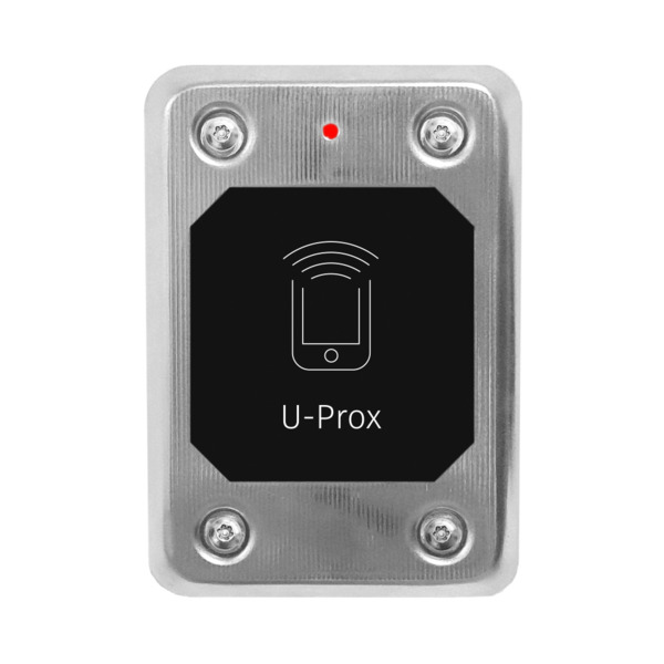 U-PROX UPROX-025 U-PROX SL STEEL Lector versátil antivandálico U-Prox. Credenciales móviles. NFC y radio de 2,4 GHz. Distancia a